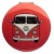 Lusterko Czerwone Volkswagen VW Bulik Ogórek  Bus T1
